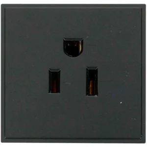 Click Scolmore Socket 1 Module Us 16A 110V Black