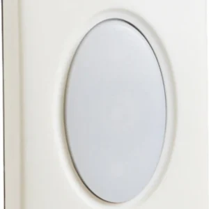 Greenbrook Bell Push Hardwired White Plastic