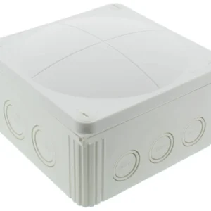 Wiska Junction Box Combi 1010/Empty 140X140X82mm White Polypropylene IP6