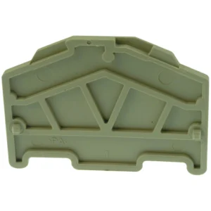 Weidmuller End Plate Wemid 2g 2.5x36.2x50.5mm Dark Beige