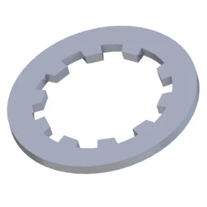 Newlec Washer Shakeproof 25mm Bright Zinc Plated