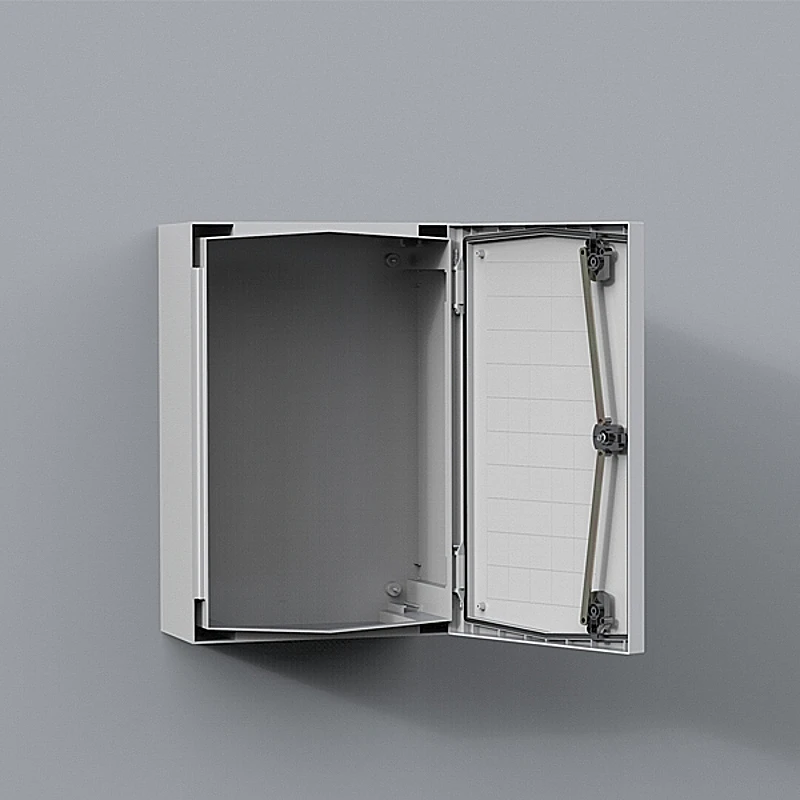 nVent HOFFMAN Enclosure Compact Plain Door IP66 415X315X170mm Ral 7035 - Image 2