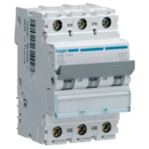 Hager MCB 4P Type B 50A 10Ka 4 Module