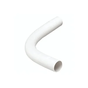 MK Electric Bend Normal Light Gauge 20mm White PVC-U