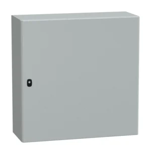 Schneider Electric Spacial S3D Plain Door Enclosure w/o Mounting Plate H800xW800xD300 IP66 IK10 RAL7035
