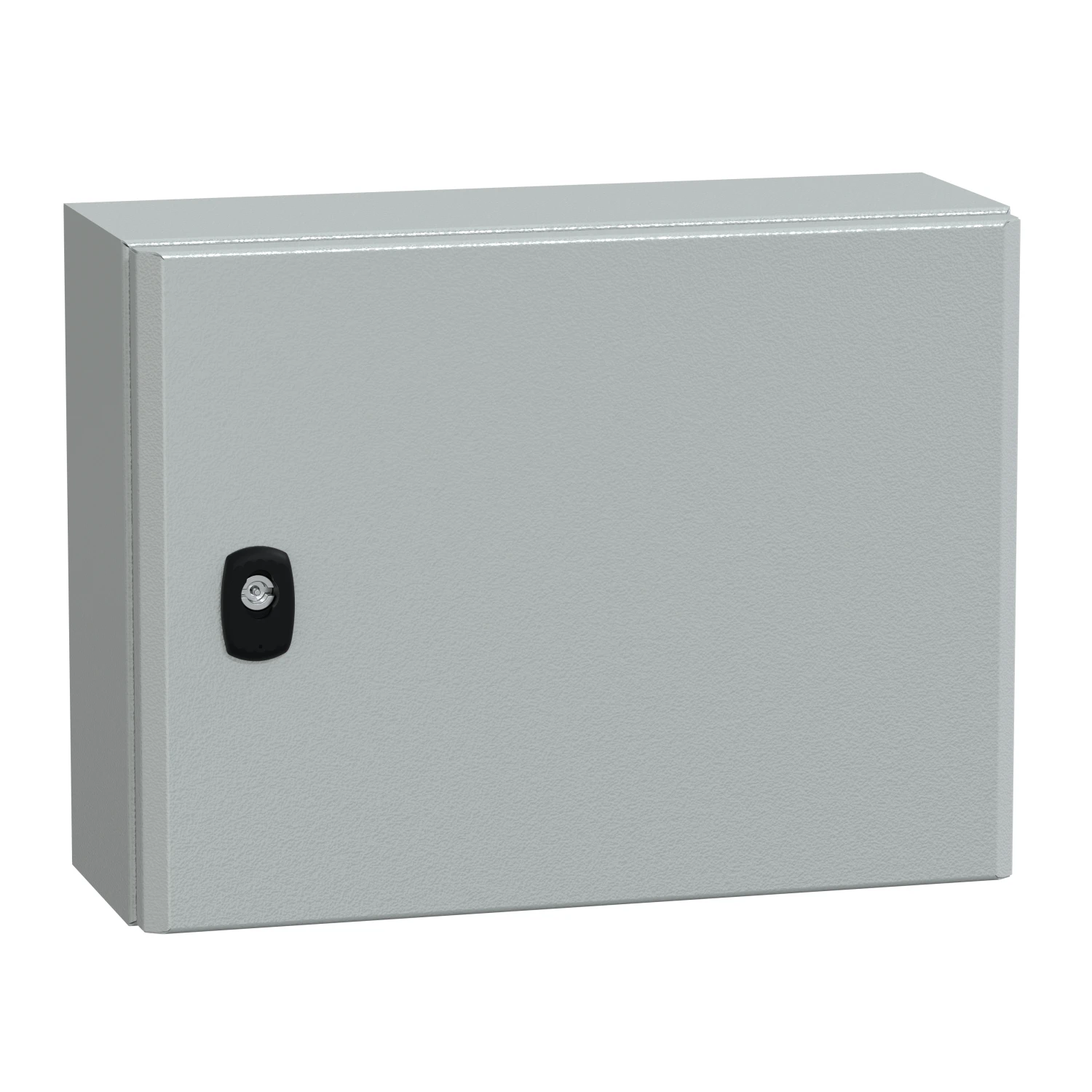 Schneider Electric Spacial S3D plain door w/o mount.plate. H300xW400xD150 IP66 IK10 RAL70