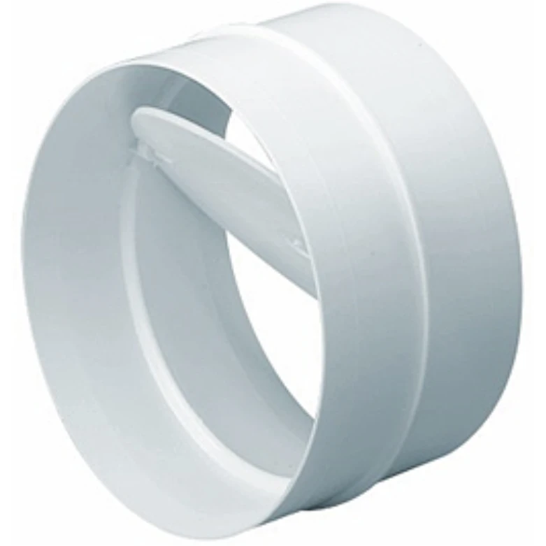 National Ventilation 125mm Connector, Straight Pipe Complete With Damper Easipipe - Image 2