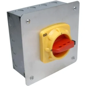 Craig & Derricott Switch Disconnector Flush Mount Isolator 4 P 63A 30Kw Ac23A Stainless