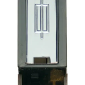 Click Scolmore Connection Unit Ingot Fused Fcu Module 13A Chrome Black Insert