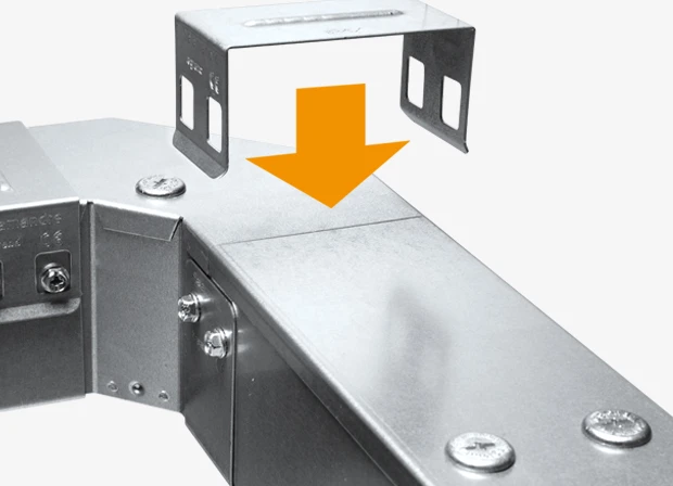 Legrand Coupler Expansion IP4X 100X100mm Pre-Galvanised - Image 2