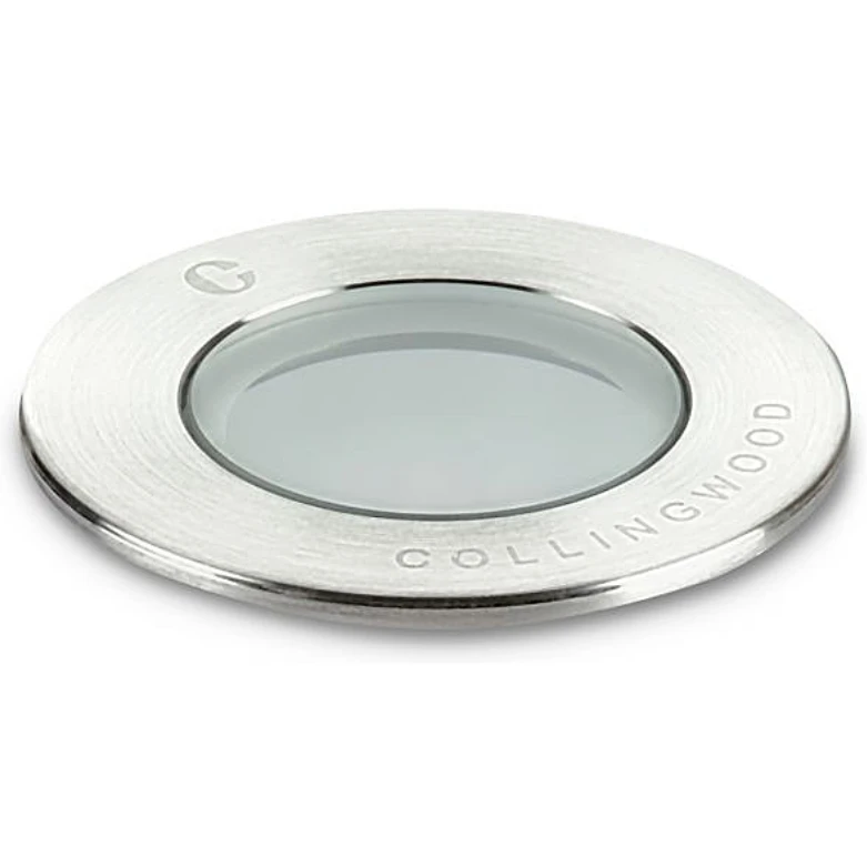 Collingwood Lighting Groundlight Low Glare Baffle 3000K 1W Stainless Steel 12° Beam - Image 2