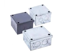 Niglon Adaptable Box Plain 9X6X4 225X150X100mm Galvanised Steel