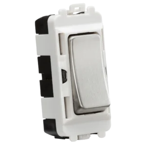 Knightsbridge MLA 20AX DP grid module - brushed chrome