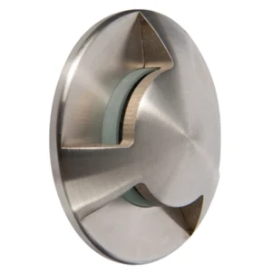 KSR Lighting Luminaire Wall/Ground Three Way LED 4000K 3W Stainless Steel