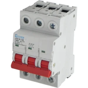 Europa 125A 3 Pole Mainswitch / Isolator For TPN