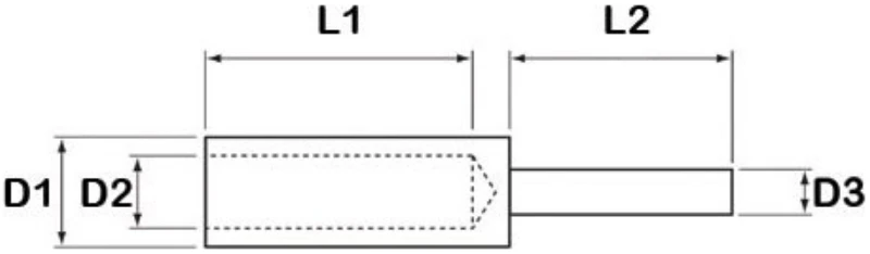 Cablecraft Copper Round Pin Terminals 16mm² - Image 3