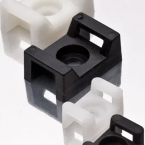 Cablecraft Screw Fix Cradle Black 14.6mm x 22.5mm