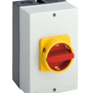 Salzer Switch Disconnector 4P Main/Emergency-Off Enclosure 25A Ac21A Polycarbonate