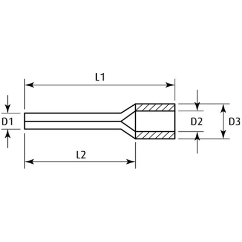 Cablecraft 11mm Copper Blade Terminals for wire size 70mm² - Image 3