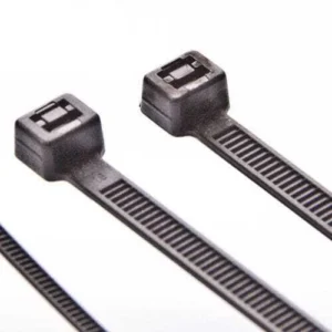 Cablecraft Black Outside Serrated Cable Ties 185mm x 4.8mm