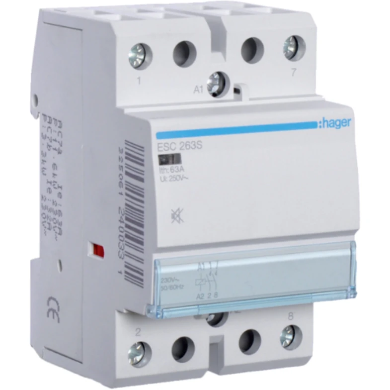 Hager Contactor Humfree 2 Normally Open 63A 230V