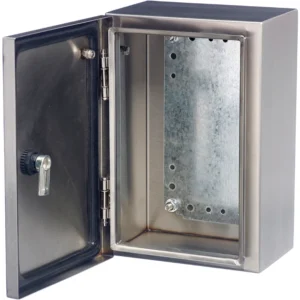 Europa Enclosure IP65 300X300X150mm Brushed Stainless Steel