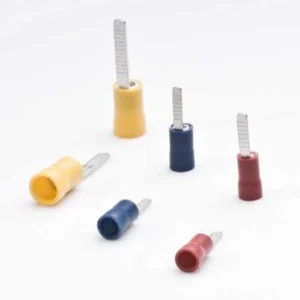 Cablecraft 1.5-2.5mm² Blue 18mm PVC Insulated Blade Terminals