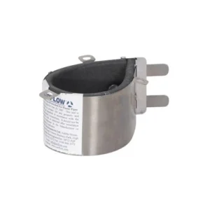 Airflow Fire Collar Intumescent Stainless Steel 125-130mm Casing