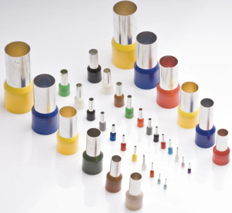 Cablecraft 0.5mm German Cord End Terminals Orange (pack=500) - Image 2