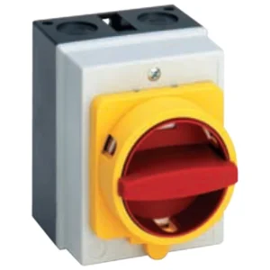 Salzer Switch Disconnector 3P Main/Emergency-Off Enclosure 20A Ac21A Polycarbonate