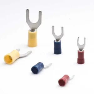 Cablecraft 1.5-2.5mm² Blue M4 PVC Insulated Fork Terminals