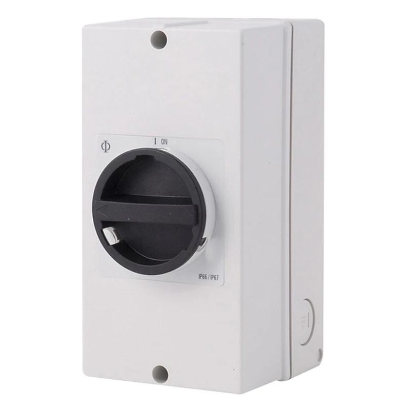 Kraus & Naimer Switch Disconnector Enclosure DP Off/On IP66/67 25A 1000Vdc Insulated Grey - Image 2