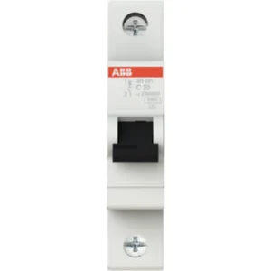 ABB SH201-C20 Miniature Circuit Breaker - 1P - C - 20 A