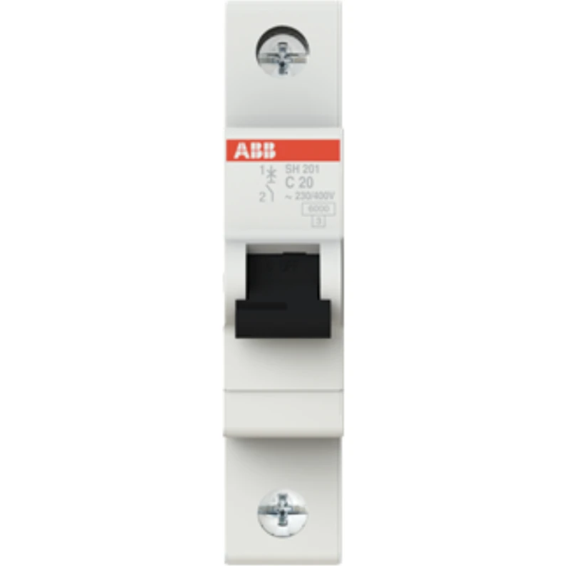 ABB SH201-C20 Miniature Circuit Breaker - 1P - C - 20 A