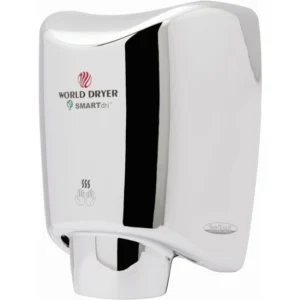 Warner Howard Hand Dryer Smartdri 400-1200W Polished Chrome Ultra Low Energy