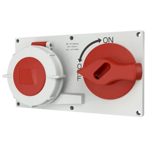 Mennekes Mennk DUO Pnl Socket 4P 16A 400V 6h