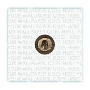 Hamilton Switch Dolly 1 Gang 2 Way 20A 86X86mm Antique Brass