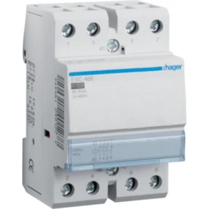 Hager Contactor 3No+1Nc 63A 230V