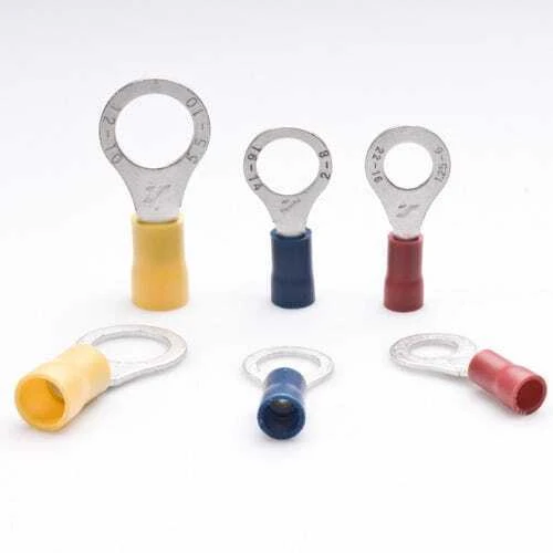 Cablecraft 1.5-2.5mm² Blue M4 PVC Insulated Pre-Insulated Ring Terminals (pack=100) - Image 2