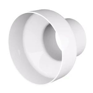 Newlec Extract Fan Ducting Reducer 150 to 100mm White