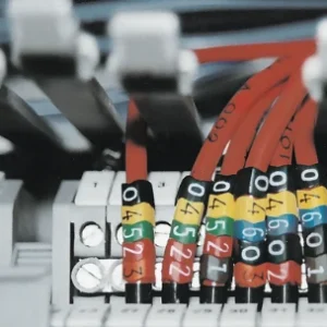 HellermannTyton Hellerman HGDC2-5L Marker BlkWhi PK1000