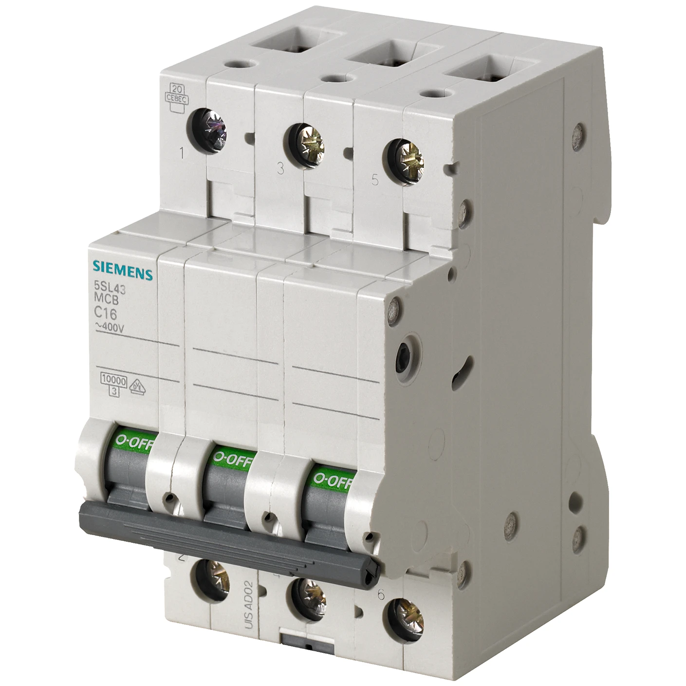 Siemens Miniature Circuit Breaker 400 V 10Ka