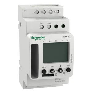 Schneider Electric Timeswitch Acti9 Ihp+2C Smart Programmable 24 Hours 7 Days