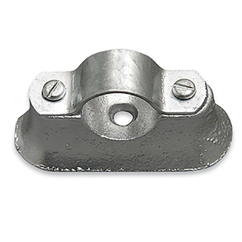 Newlec 20mm Steel Conduit Hospital Saddle Galvanised Steel - Image 3