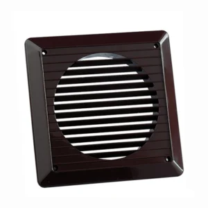 Newlec Wall Grille Square External 150mm 6 Inch Brown