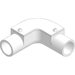 Metpro Inspection Elbow 25mm Whi