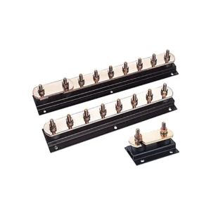 Newlec Earth Bar Hard Drawn 10 Way Copper (6 x 50mm Copper Bar)