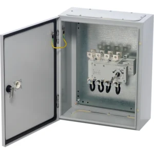 Europa 160A (AC-23) Enclosed 3P + Switched Neutral Changeover Switch (IP65)