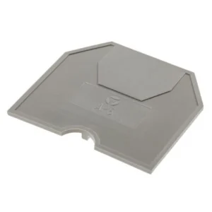 Wieland end plate for DIN rail terminal blocks