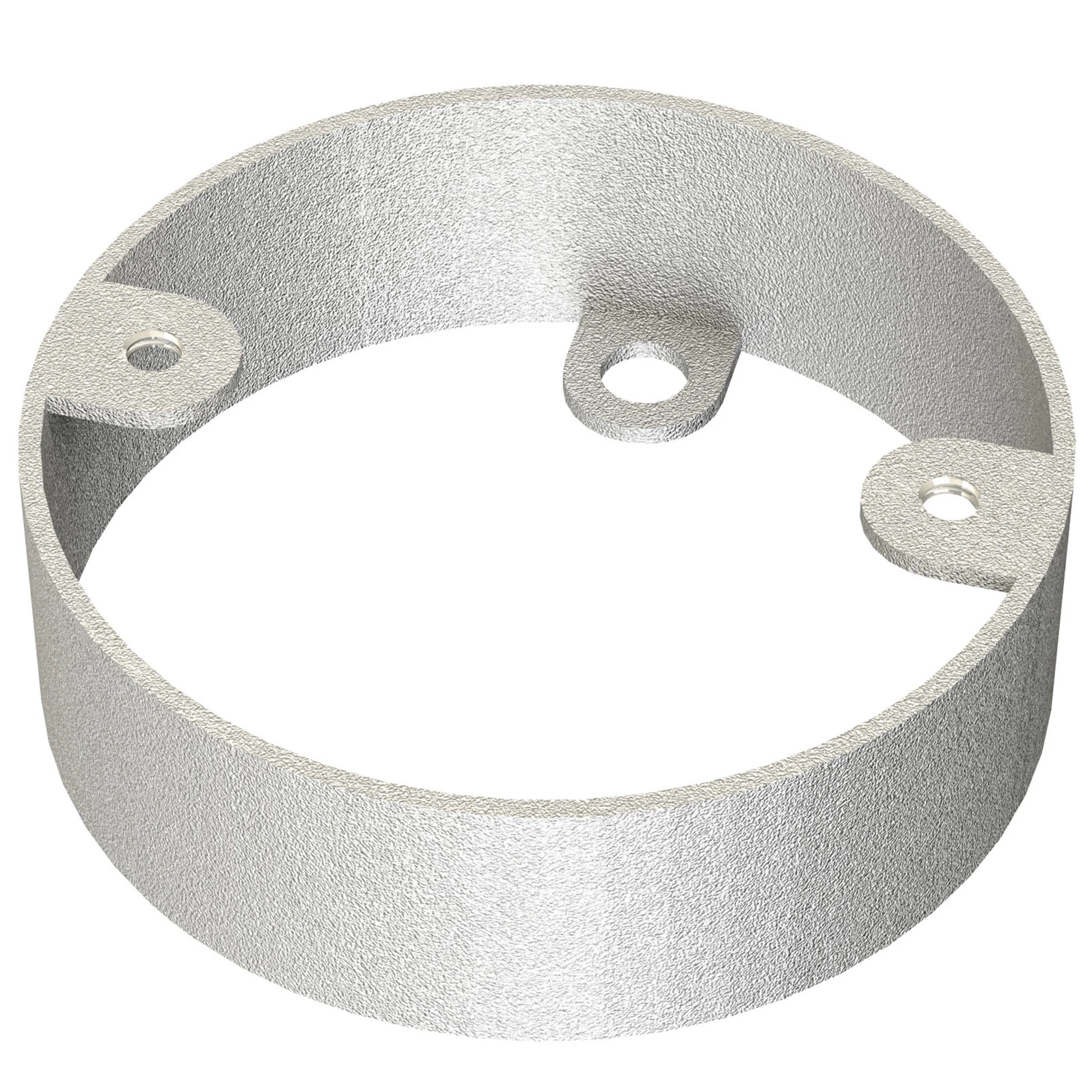 Newlec 25mm Conduit Box Extension Ring Depth Galvanised Steel